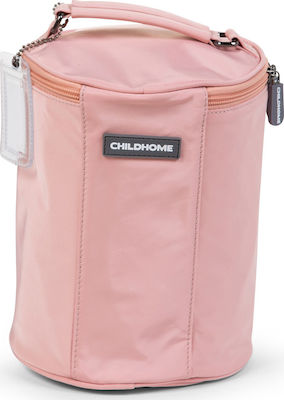 Childhome Isothermal Hand Lunch Bag Pink L18 x W18 x H22cm