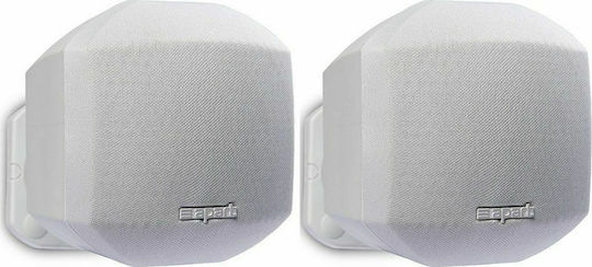 Apart Audio MASK2 Passive Wall Speaker 50W Piece 8.2x10.8x9.4cm White