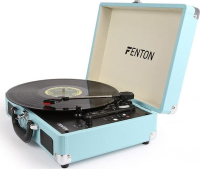 Fenton RP115 102.106 Valiză Pick-Up cu Preamp și Difuzoare încorporate Albastru deschis