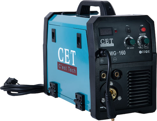 CET MIG 180A Sudură Inverter MIG cu Curent Maxim de Sudare 180A și Ciclu de Lucru 85%