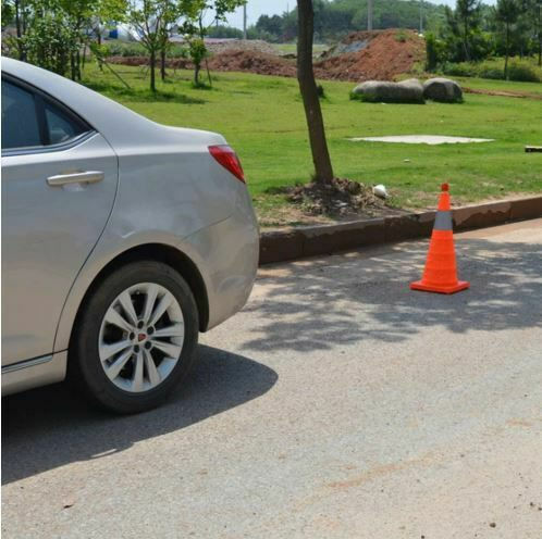Carsun Plastic Traffic Cone in Orange Colour 5x24cm