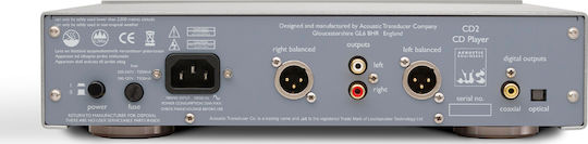 ATC Audio CD2 Hi-Fi CD Player Ασημί