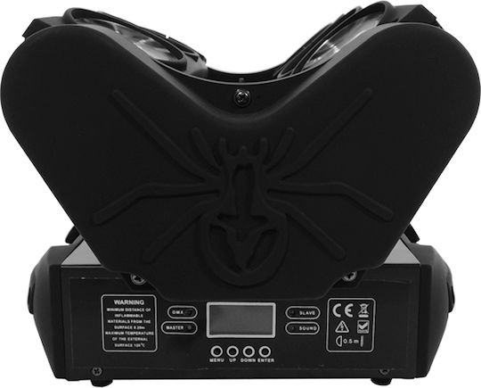 GloboStar Φωτορυθμικό Beam LED DMX με Ρομποτική Κεφαλή Super RGBW