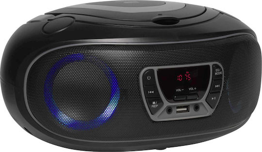 Denver Φορητό Ηχοσύστημα με Bluetooth / CD / USB / Ραδιόφωνο Γκρι