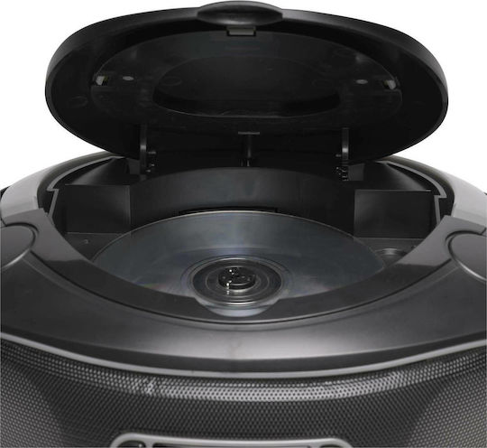Denver Φορητό Ηχοσύστημα με Bluetooth / CD / USB / Ραδιόφωνο Γκρι