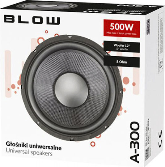 Blow Woofer Ηχείου A-300 10" Αντίστασης 8Ω