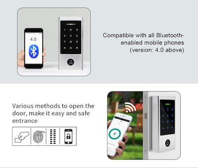 Secukey Αδιάβροχο Access Control για Πρόσβαση με Κωδικό και Κάρτα