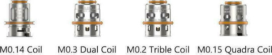 Geek Vape M Series Quadruple Αντιστάση Ηλεκτρονικών Τσιγάρων 0.15ohm (DL)