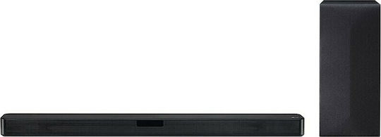 LG SN4 Soundbar 2.1 Bluetooth and HDMI 300W with Wireless Subwoofer Black