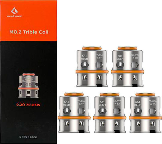 Geek Vape M Series Triple Widerstand für Elektronische Zigaretten 0.2ohm (Dampfmethode) 1Stück