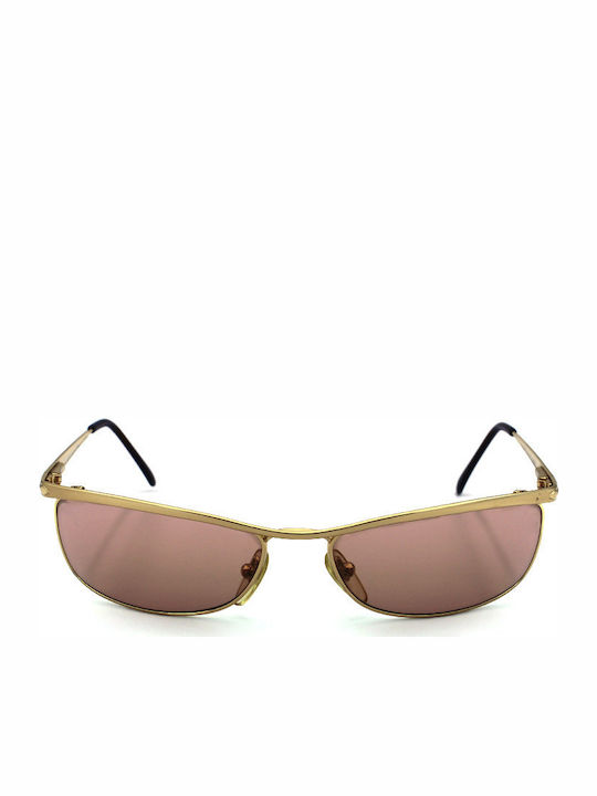 Persol Unisex Γυαλιά Ηλίου με Χρυσό Μεταλλικό Σκελετό και Καφέ Φακό PO2099S 515/50