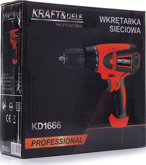 Kraft & Dele KD1666 Δραπανοκατσάβιδο Ρεύματος 900W
