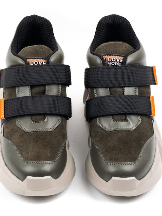 Shuffle Γυναικεία Chunky Sneakers Πράσινα