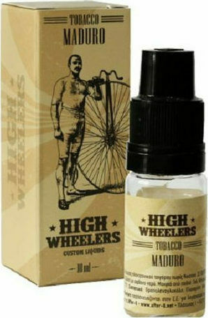 High Wheelers Έτοιμο Υγρό Αναπλήρωσης Maduro με Καπνική Γεύση 6mg 10ml