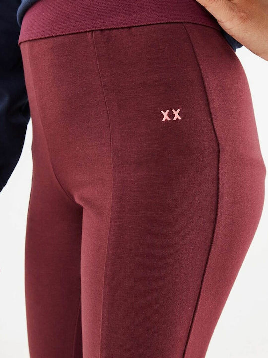 Kids Legging Long Burgundy 1008 Basic
