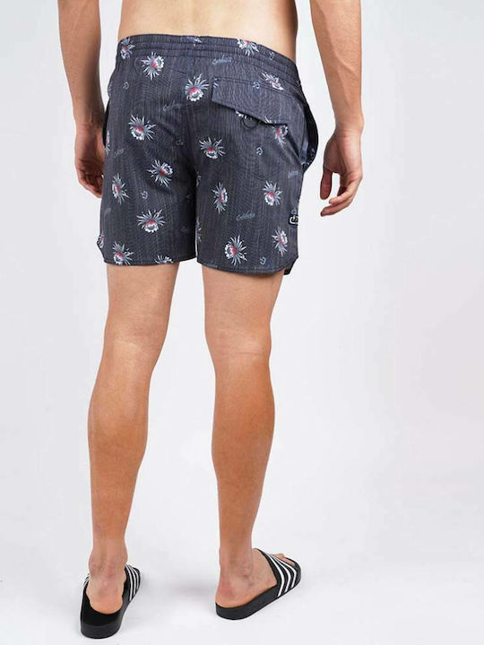 Emerson Ανδρικό Μαγιό Σορτς Μπλε Floral