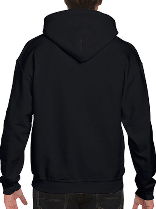 Gildan DryBlend Werbe-Hoodie in Schwarz Farbe