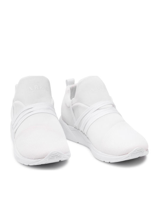 Raven Mesh Pet Ανδρικά Sneakers Λευκά