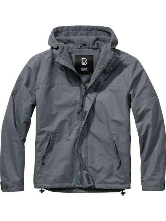 Winter Jacket Windproof Gray