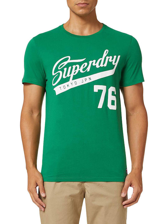 Collegiate Graphic T-Shirt Grün