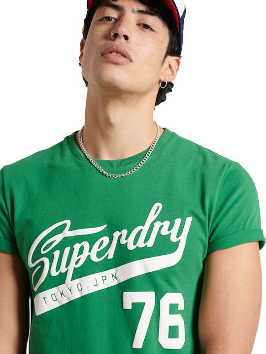 Collegiate Graphic T-Shirt Grün