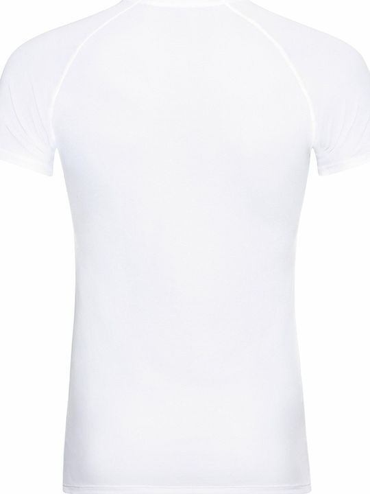 Odlo Active F-Dry Light Eco Herren Thermo Kurzarmshirt Weiß