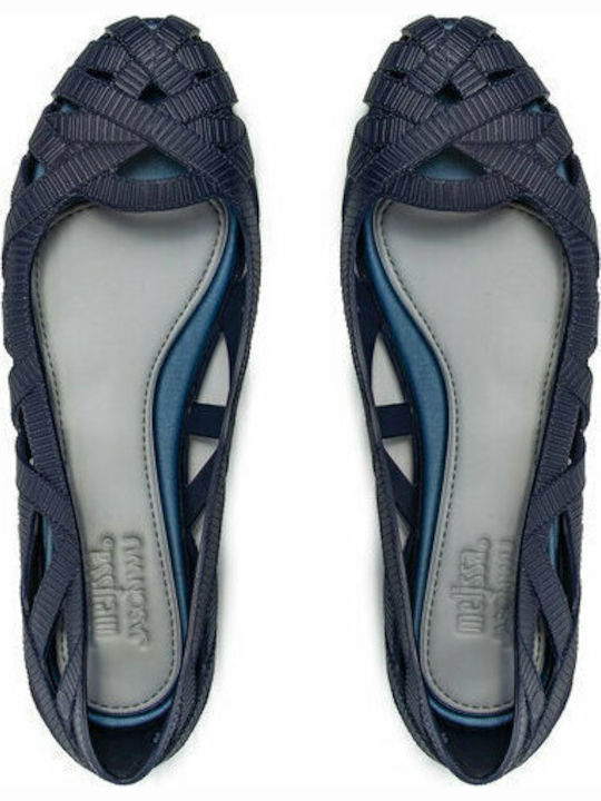 Jean+Jason Γυναικείες Μπαλαρίνες σε Navy Μπλε Χρώμα