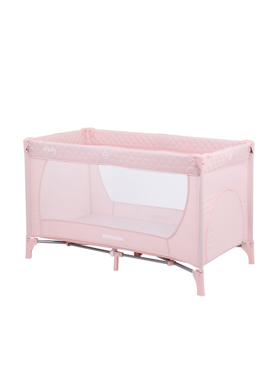 Kikka Boo Medley 2020 Playpen with Mattress Pink 125x65cm