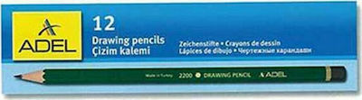 Adel 2200 Drawing Creion 8B Verde 21674