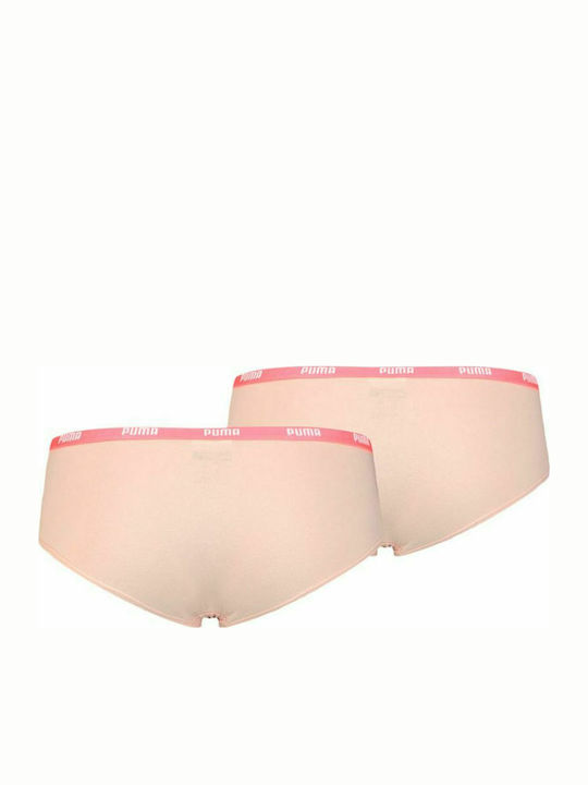 Puma Damen Boxer 2Pack Rosa