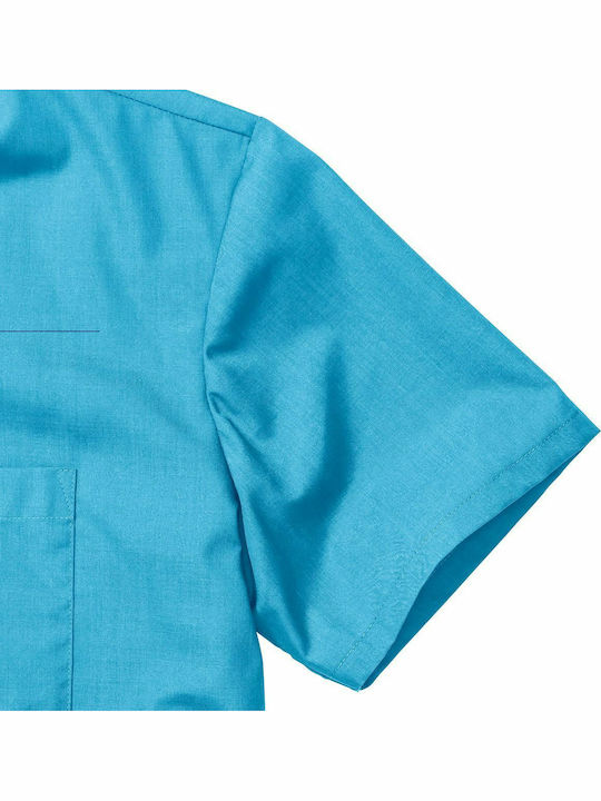 Russell Europe Women's Promotional T-Shirt Short Sleeve in Turquoise Color