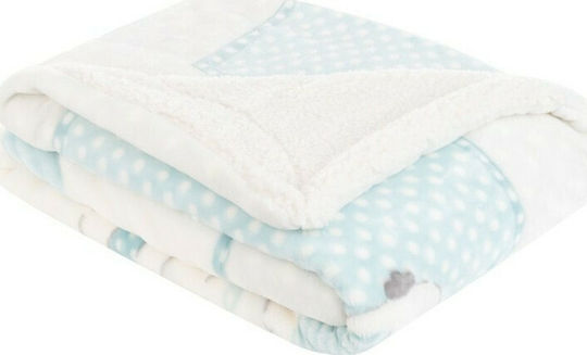Kikka Boo Babydecke Wickeltücher für Kinderzimmer Pingui Family 80x110cm