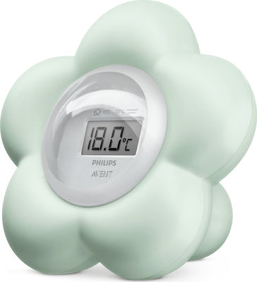 Philips Ψηφιακό Θερμόμετρο Μπάνιου 10°C έως 45°C Πράσινο