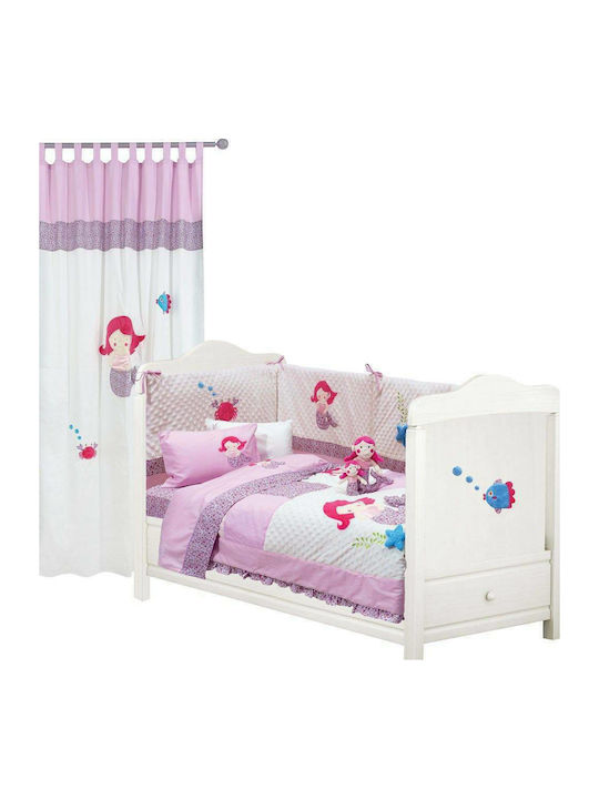 Das Home 6395 Σετ Βρεφικό Κουβερλί Βαμβακερό Ροζ 110x150cm