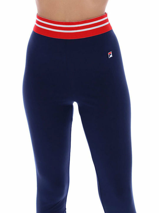Betina Women's Long Legging High Waisted Navy Blue