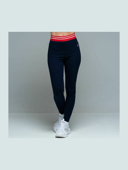 Betina Women's Long Legging High Waisted Navy Blue
