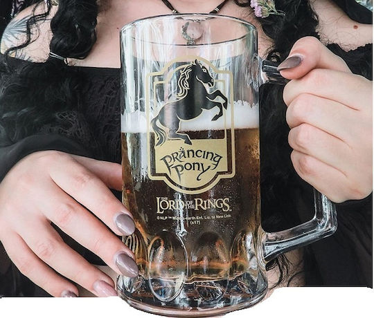 Abysse Lord Of The Rings - Prancing Pony Pahar Bere din Sticlă 500ml 1buc