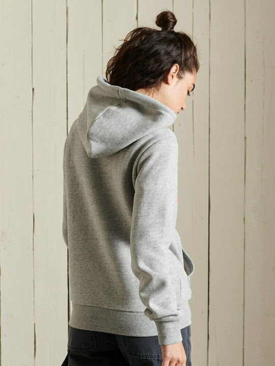 Vintage Logo Ac Damen Sweatshirt Kapuzen Gray