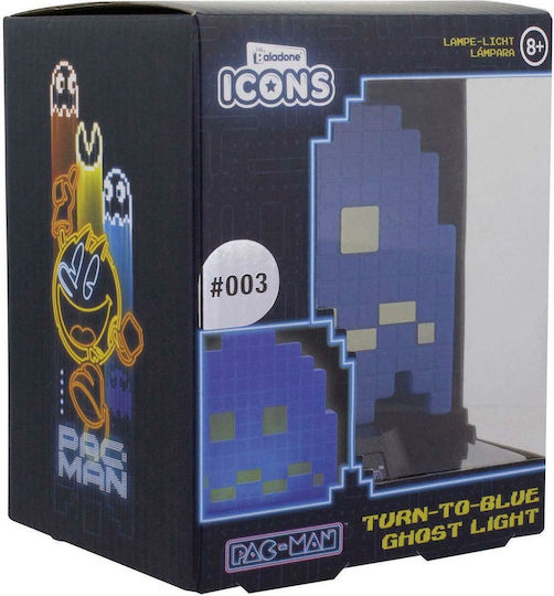 Paladone Детско Декоративно Осветление Pac-Man Ghost Син