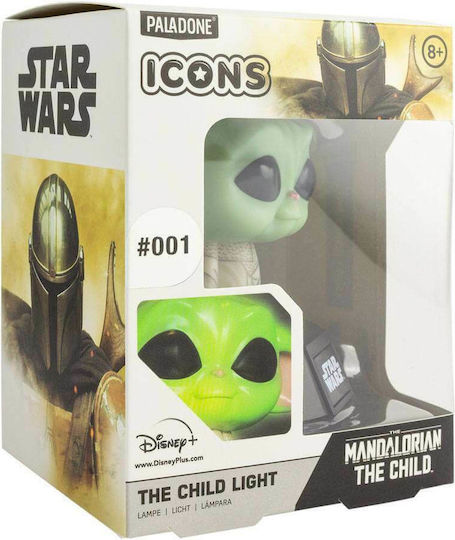 Paladone Kids Decorative Lamp Star Wars The Mandalorian - The Child Multicolour 10εκ.