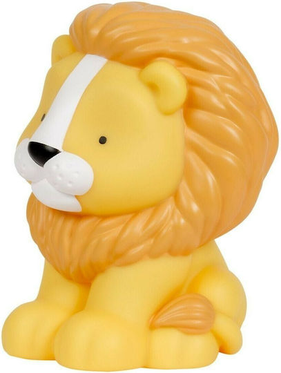 A Little Lovely Company Nursery Night Light LED Lion Battery Yellow