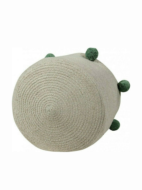 Lorena Canals Children's Storage Basket Bubbly Green 30x30x30cm 1pcs