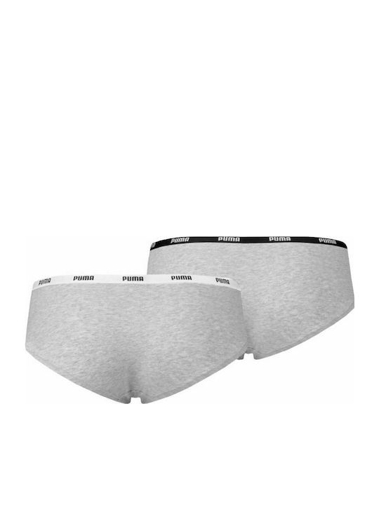 Puma Damen Slip 2Pack Gray