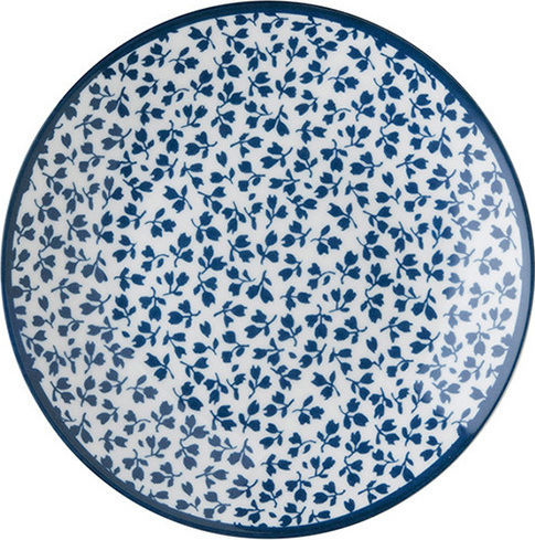 Laura Ashley Blueprints Πιάτο Γλυκού από Πορσελάνη Floris με Διάμετρο 12cm 6τμχ