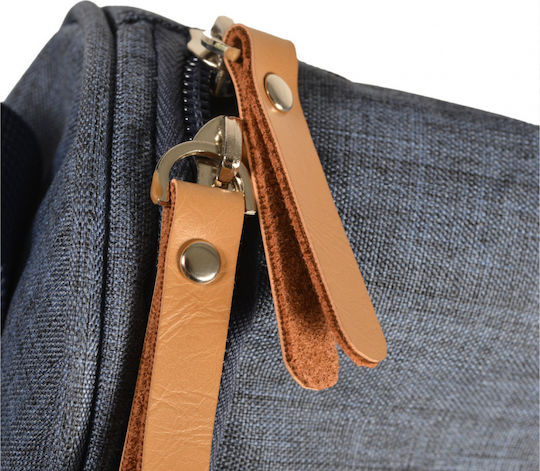 Cangaroo Wickeltasche-Wickeltasche Schulter/Hand Naomi 108363 Blue 43x40cm.