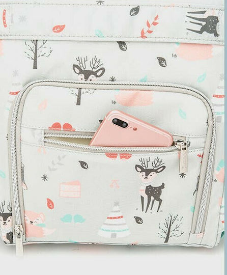 Wickeltasche-Wickelrucksack Beikou Variant 25x17x38cm.