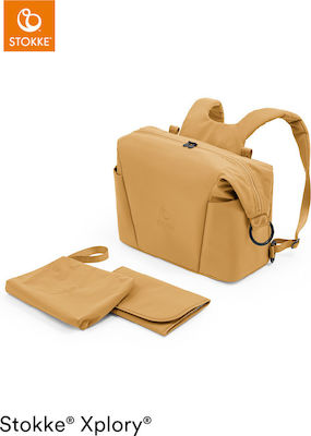 Stokke Wickeltasche-Wickelrucksack Xplory X Golden Yellow 39x25cm.