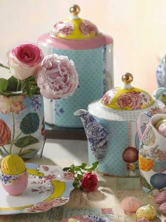 PiP Studio Royal Βάζο Καφέ με Καπάκι από Πορσελάνη 1900ml PiP Studio Royal Βάζο Καφέ με Καπάκι από Πορσελάνη 1900ml