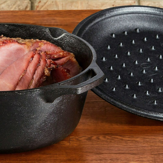 Lodge Dutch Oven Κατσαρόλα για Camping 6620ml