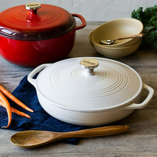 Lodge Ρηχή Κατσαρόλα από Μαντέμι 3.4lt / 36.5cm